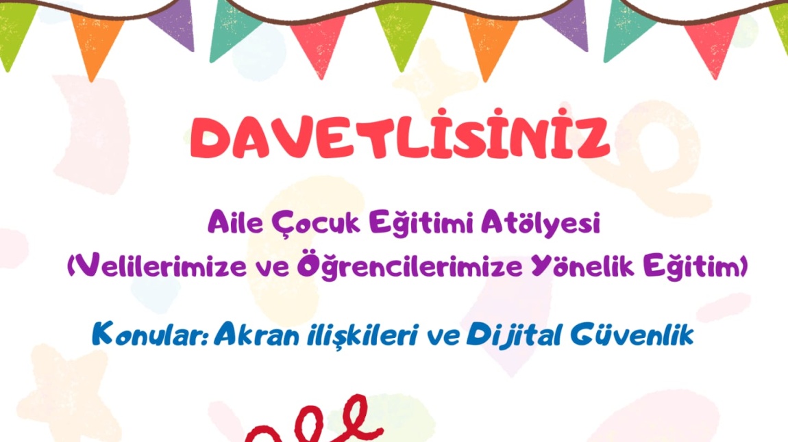 AİLE VE ÇOCUK EĞİTİMİ